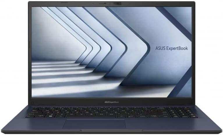 ASUS EXPERTBOOK B1 B1502CBA-EJ0439 - Computador portátil Full HD de 15,6" (INTEL CORE I7-1255U, 16 GB RAM, 512 GB SSD, IRIS XE GRAPHICS, sem sistema operacional), Teclado QWERTY Espanhol