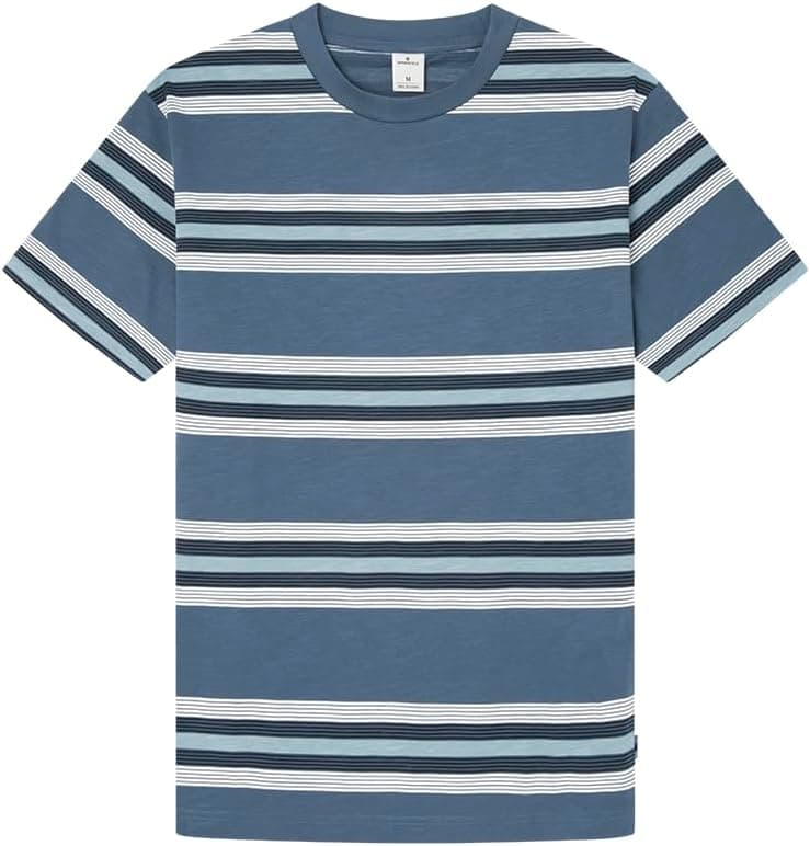 SPRINGFIELD Reconsider | T-shirt estampada às riscas para homem