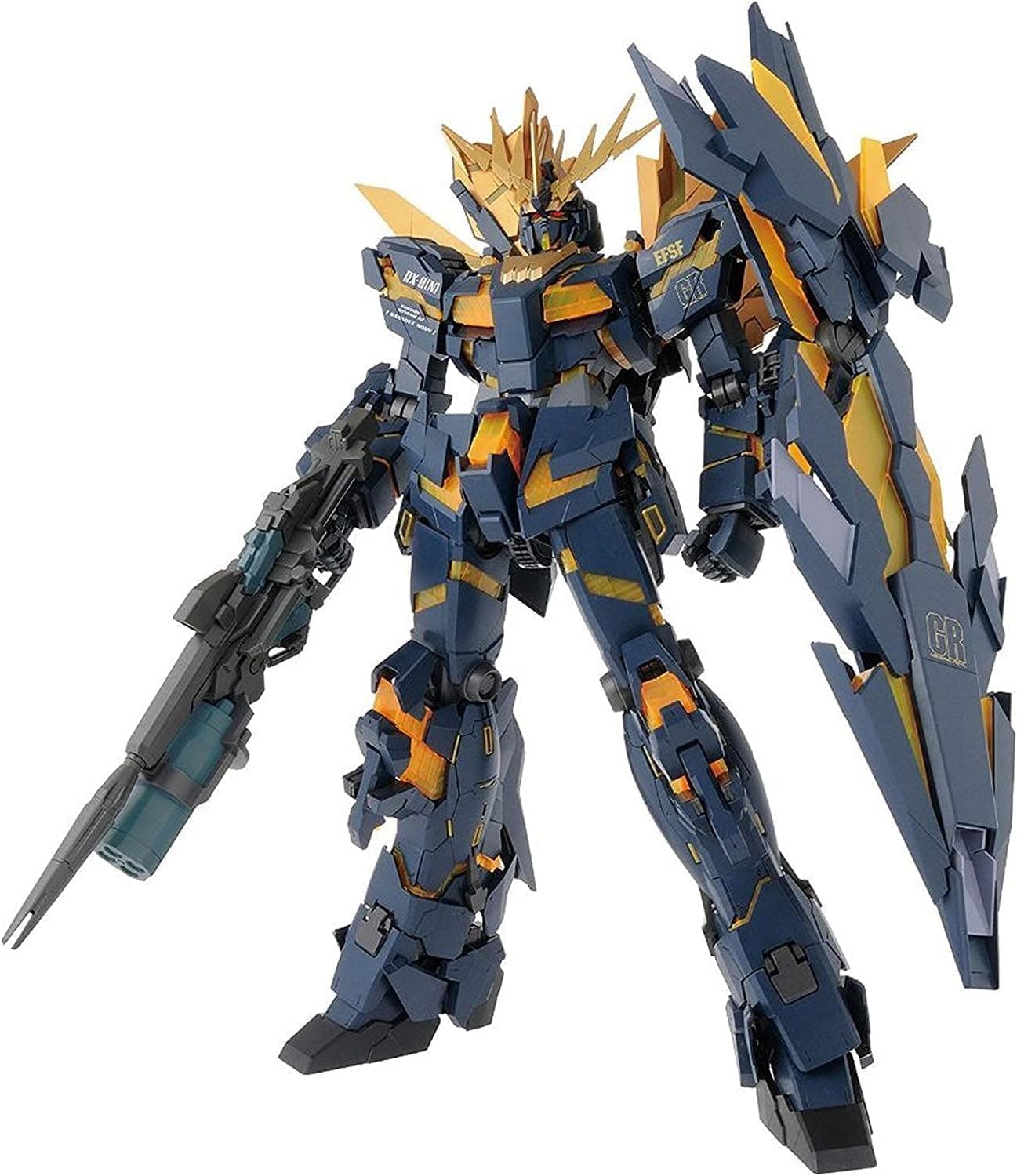 Bandai Spirits(100 % unicórnio) Fato móvel Gundam UC RX-0 [N] Unicórnio Gundam Unit 2 Banshy Norn 1/60 escala 1/60 modelo de plástico codificado por cores