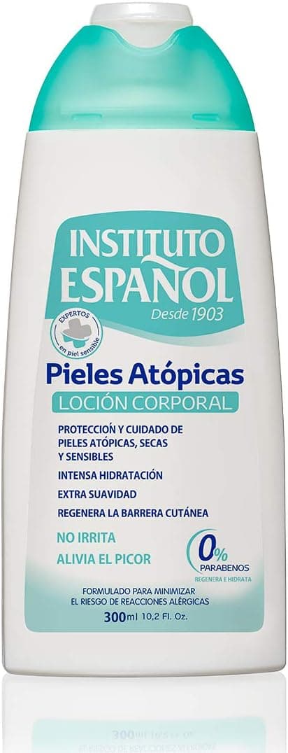 Instituto Español Loção corporal para pele atópica, hipoalergénico - 300 ml