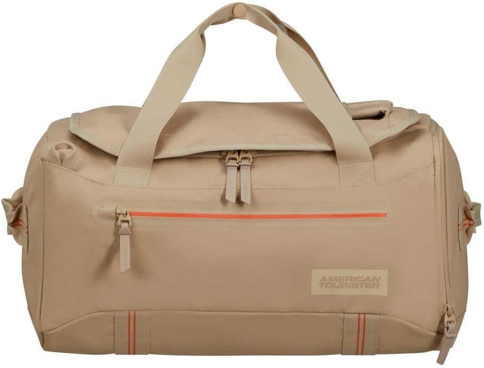American Tourister Trailgo | Bolsa de viagem 42L em bege com 30 cm