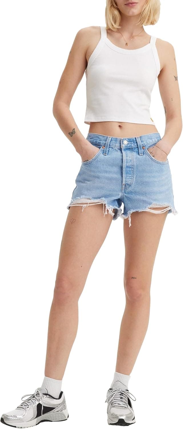 Levi's 501 Original calções de ganga para mulher