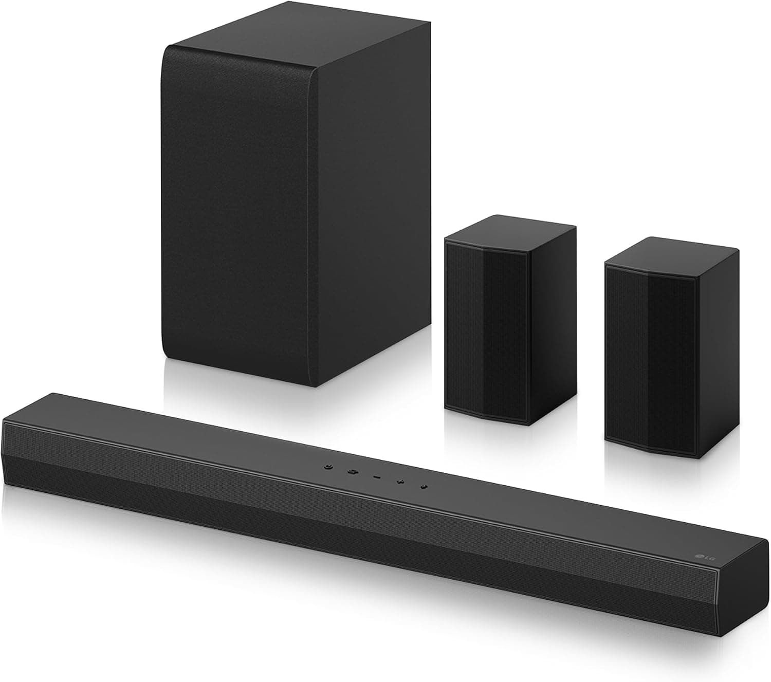 LG S40TR - Barra de som inteligente, potência de 400 W e 4,1 canais, com inteligência artificial, produto ecológico Smart Green, som envolvente Dolby Atmos e DTS