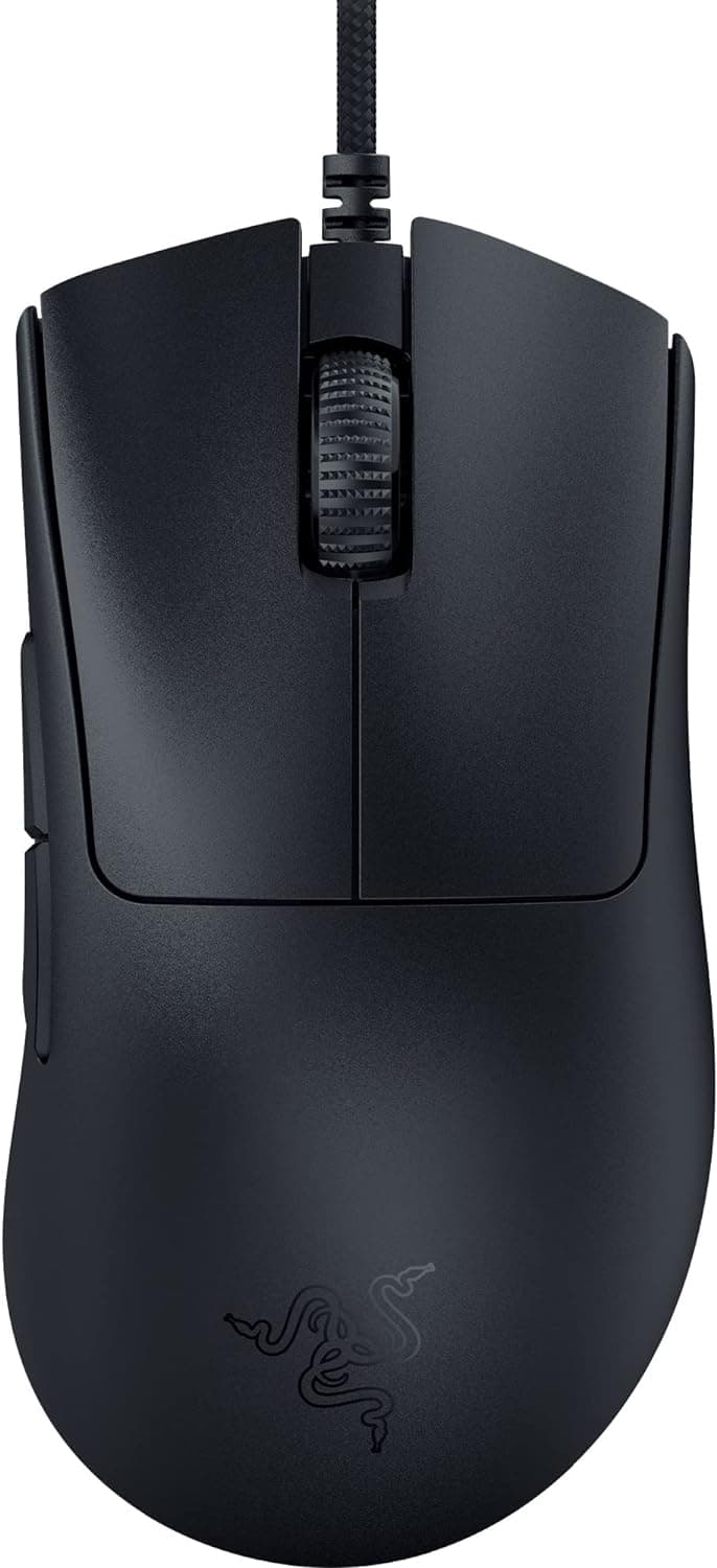 Razer DeathAdder V3 - rato ergonómico para desportos eletrónicos (design leve de 59 g, sensor ótico de 30 K, interruptores óticos de rato Gen 3, tecnologia Hyperpolling de 8000 Hz) 