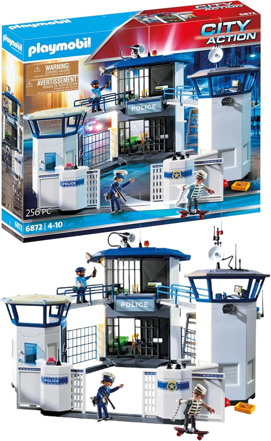 PLAYMOBIL 6872 – Polícia de central de comando com prisão