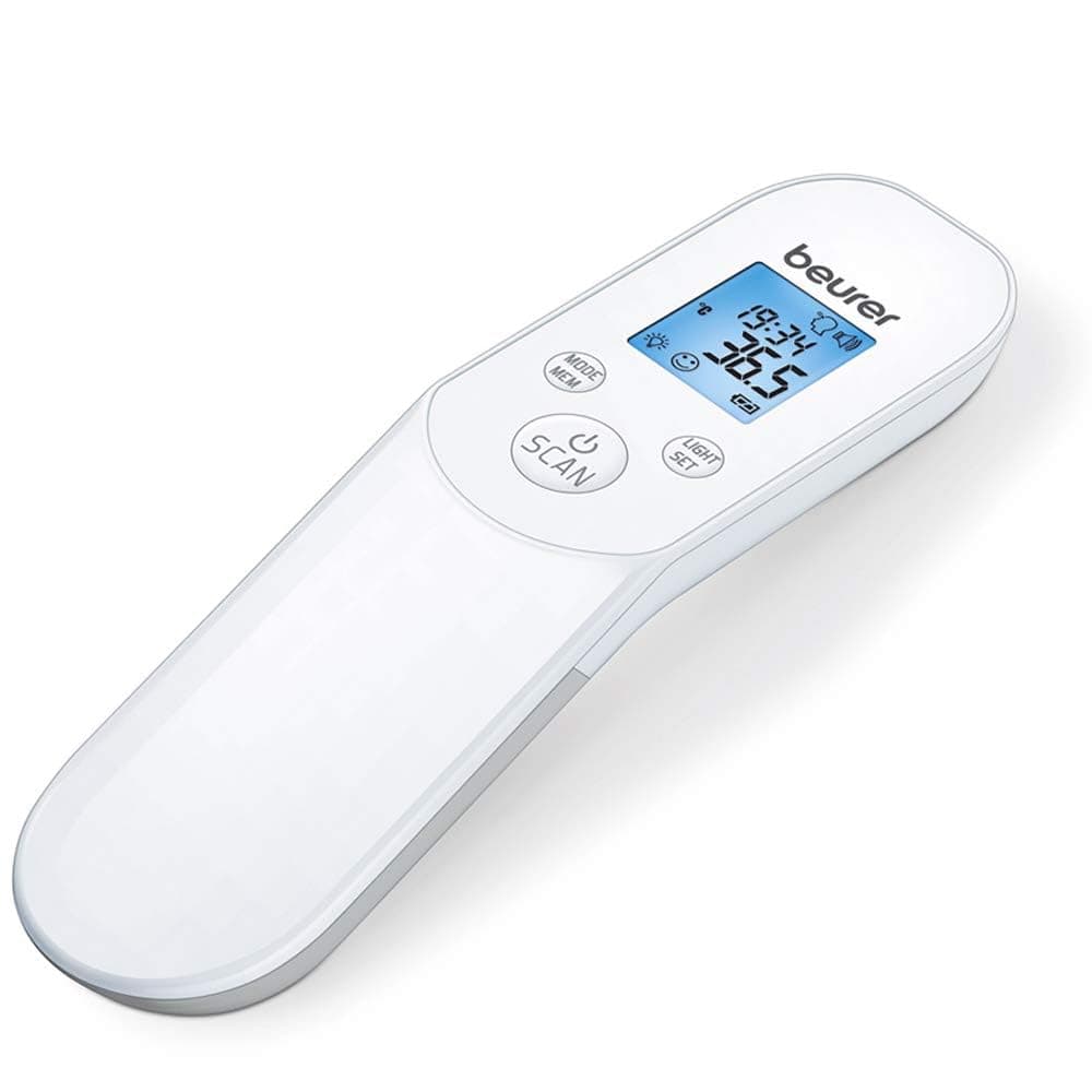 Beurer FT 85 | Termómetro digital infravermelhos sem contacto para medição rápida da temperatura corporal na testa