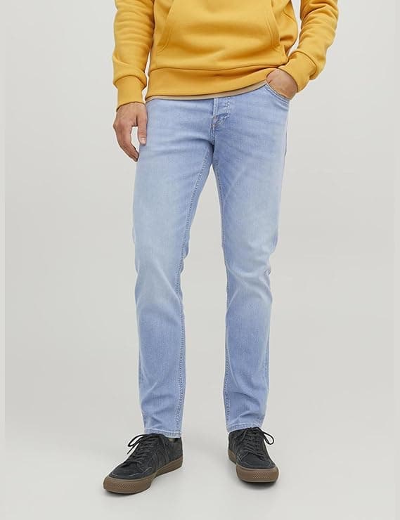 JACK & JONES Calças de ganga slim fit para homem