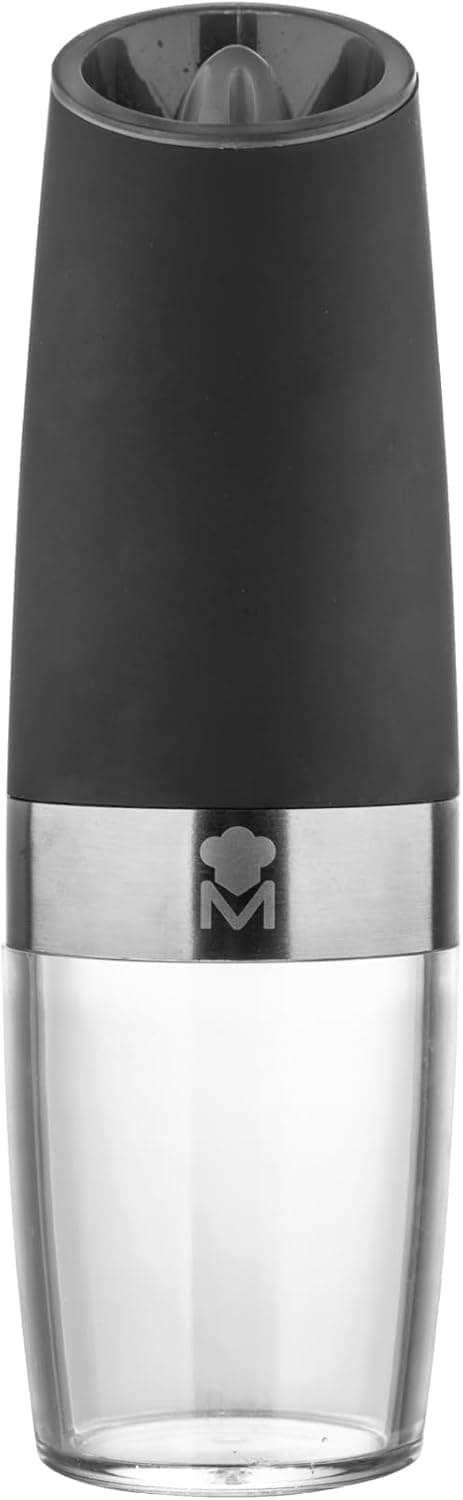 GRAVITY PEPPER MILL 6,3 x 20,2 cm S/S, preto