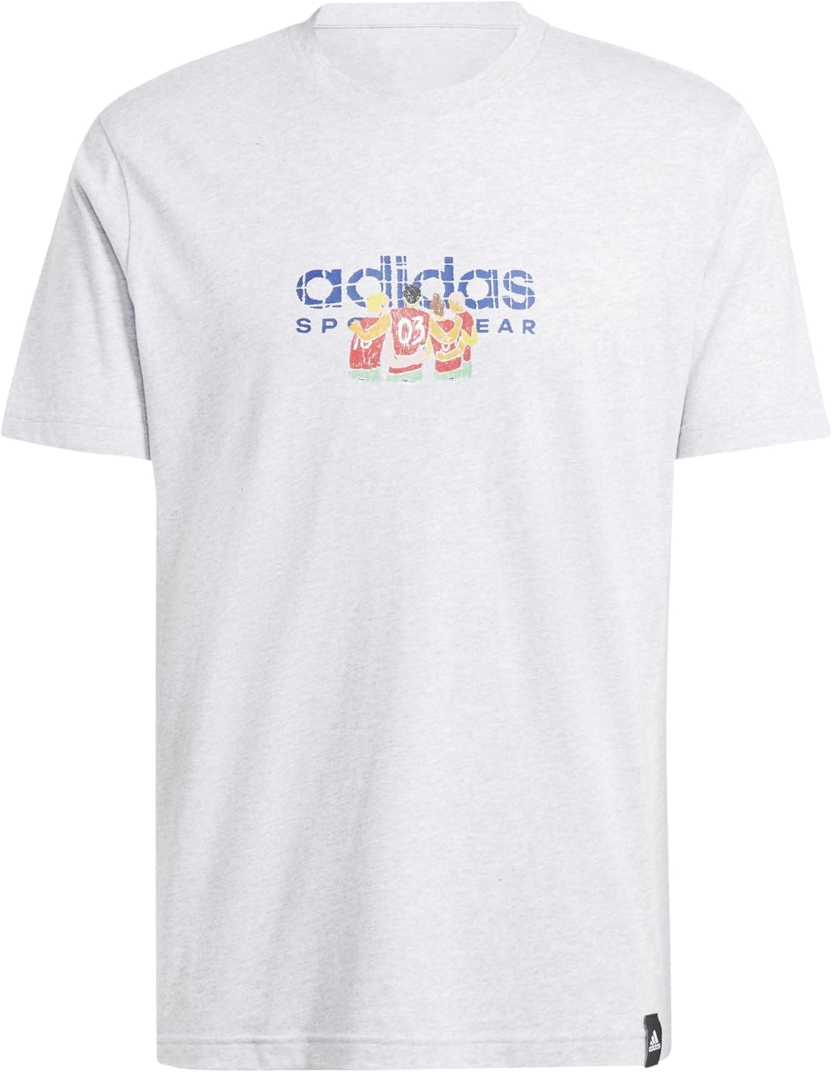 adidas Codes Linear Graphic T-shirt para homem