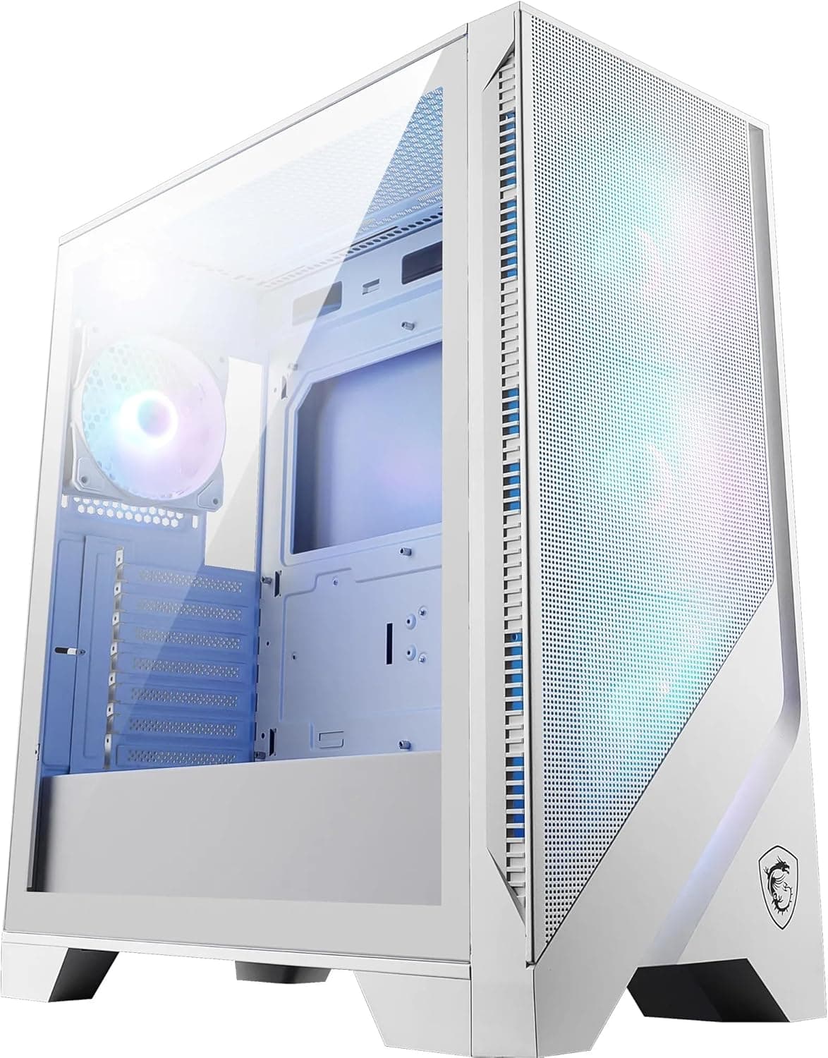 Caixa semi-torre ATX MSI mag Forge 320R Airflow White branco