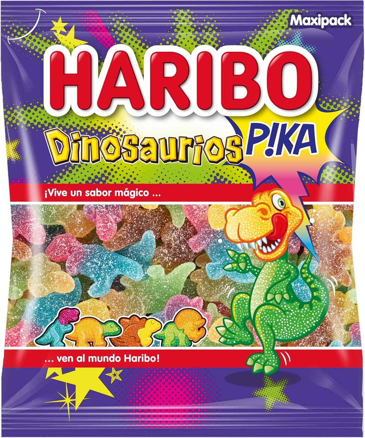 HARIBO Dinosaurs | Guloseimas sortidas de gelatina com sabor a fruta, 1 kg