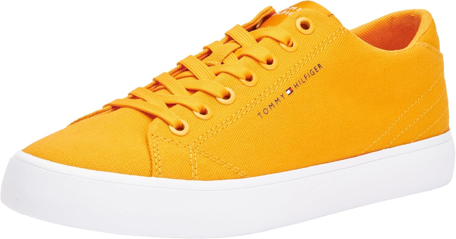 Tommy Hilfiger TH Hi Vulc Core Low Canvas | Sapatilhas casuais em lona para homem
