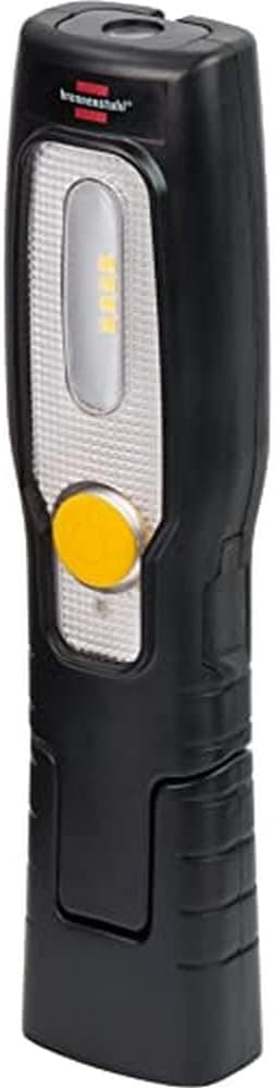 Brennenstuhl Lanterna de trabalho HL 200 / lâmpada de oficina LED de bateria recarregável (250 70 lm, iluminação até 6 h, base íman dobrável)