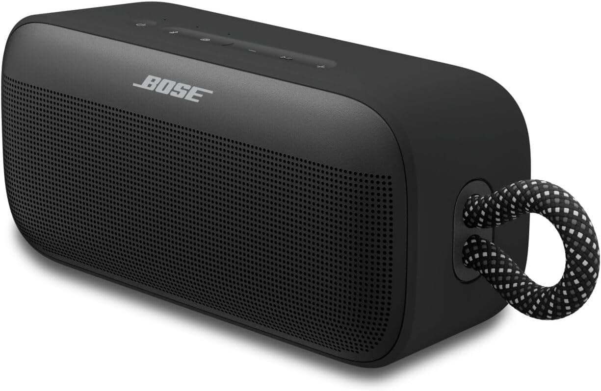 Bose SoundLink Plus | Coluna portátil Bluetooth com resistência à água e poeira e até 20 horas de autonomia