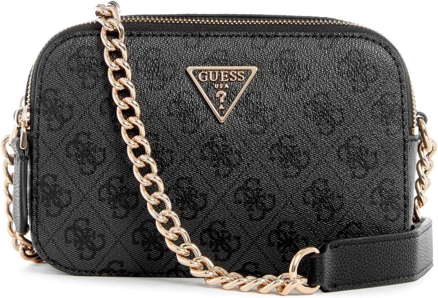 GUESS Noelle Crossbody CAM, mala de mão para mulher, bege, tamanho único