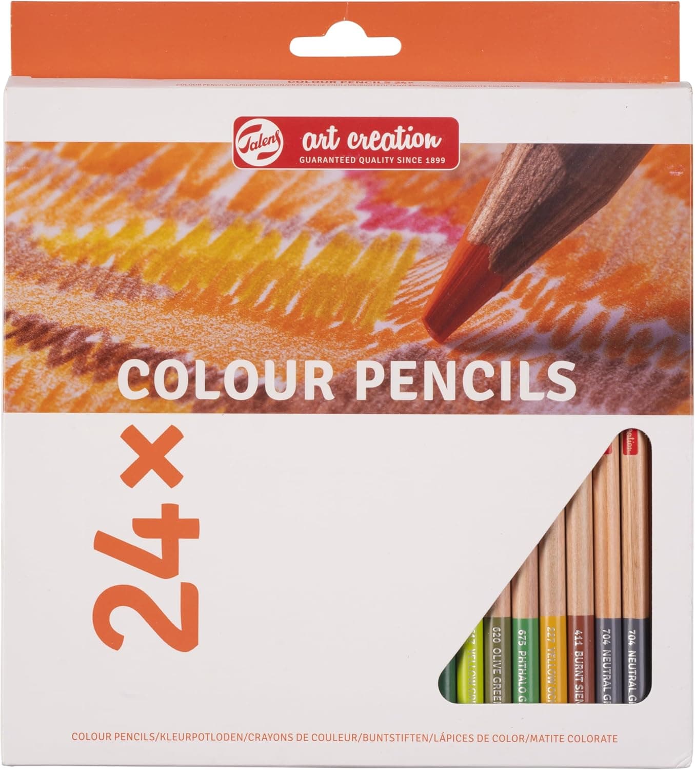 Talens Art Creation | Conjunto de 24 lápis de cor para desenho artístico