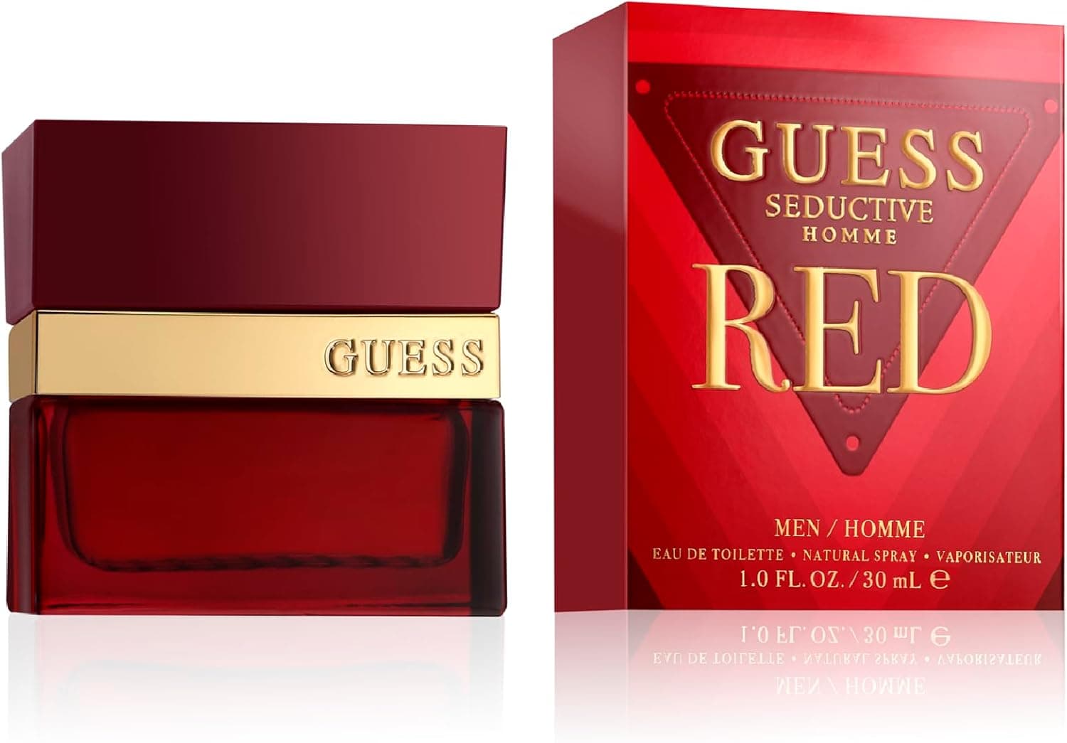 GUESS Vermelho indutivo para homem EDT 30 ml