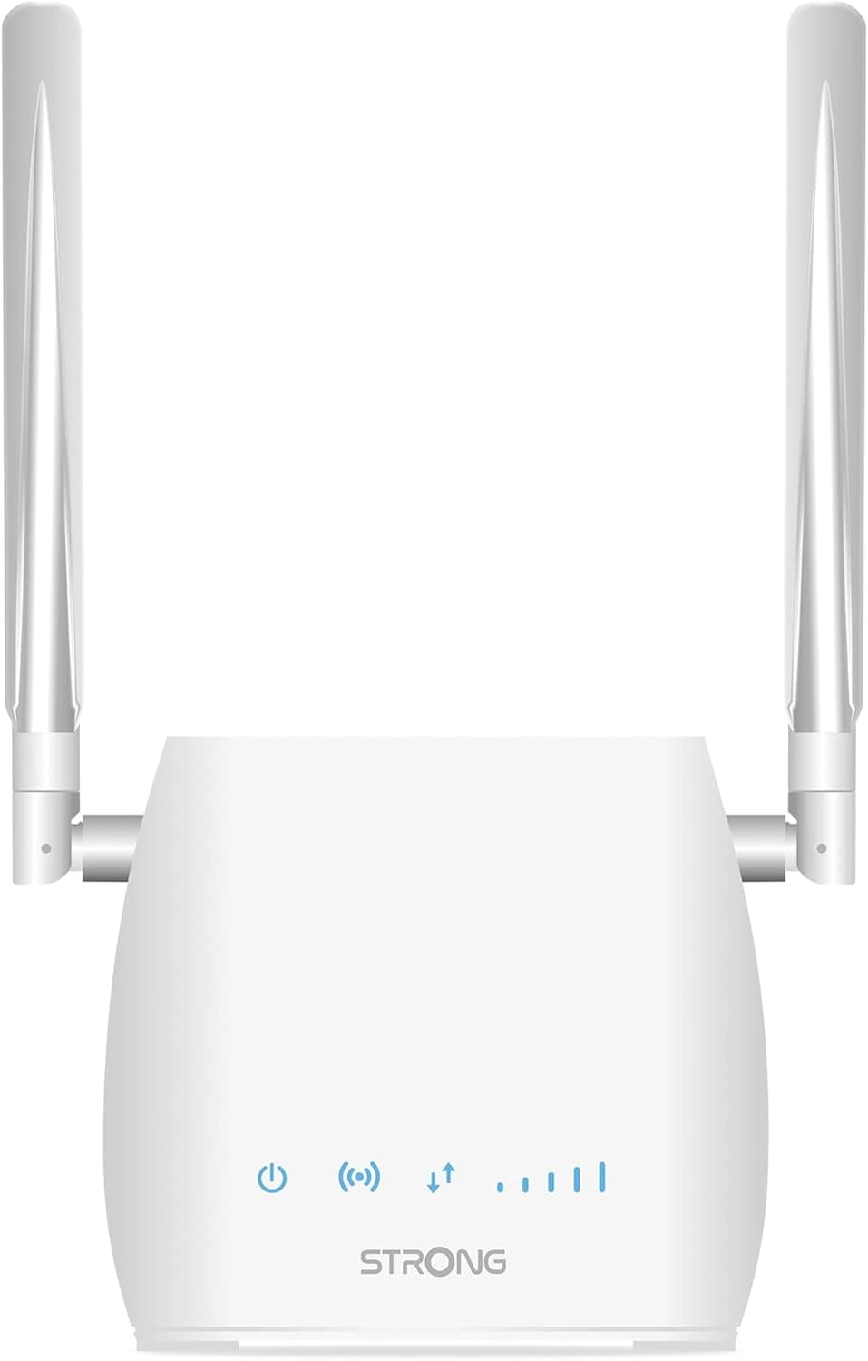 STRONG - Router Wifi 4G LTE 300M - até 150 Mbps 4G/300 Mbps Wi-Fi - 1 porta RJ45 - Funciona com todos os tipos de SIM, uso compartilhado da rede móvel - antenas desmontáveis - fácil de instalar