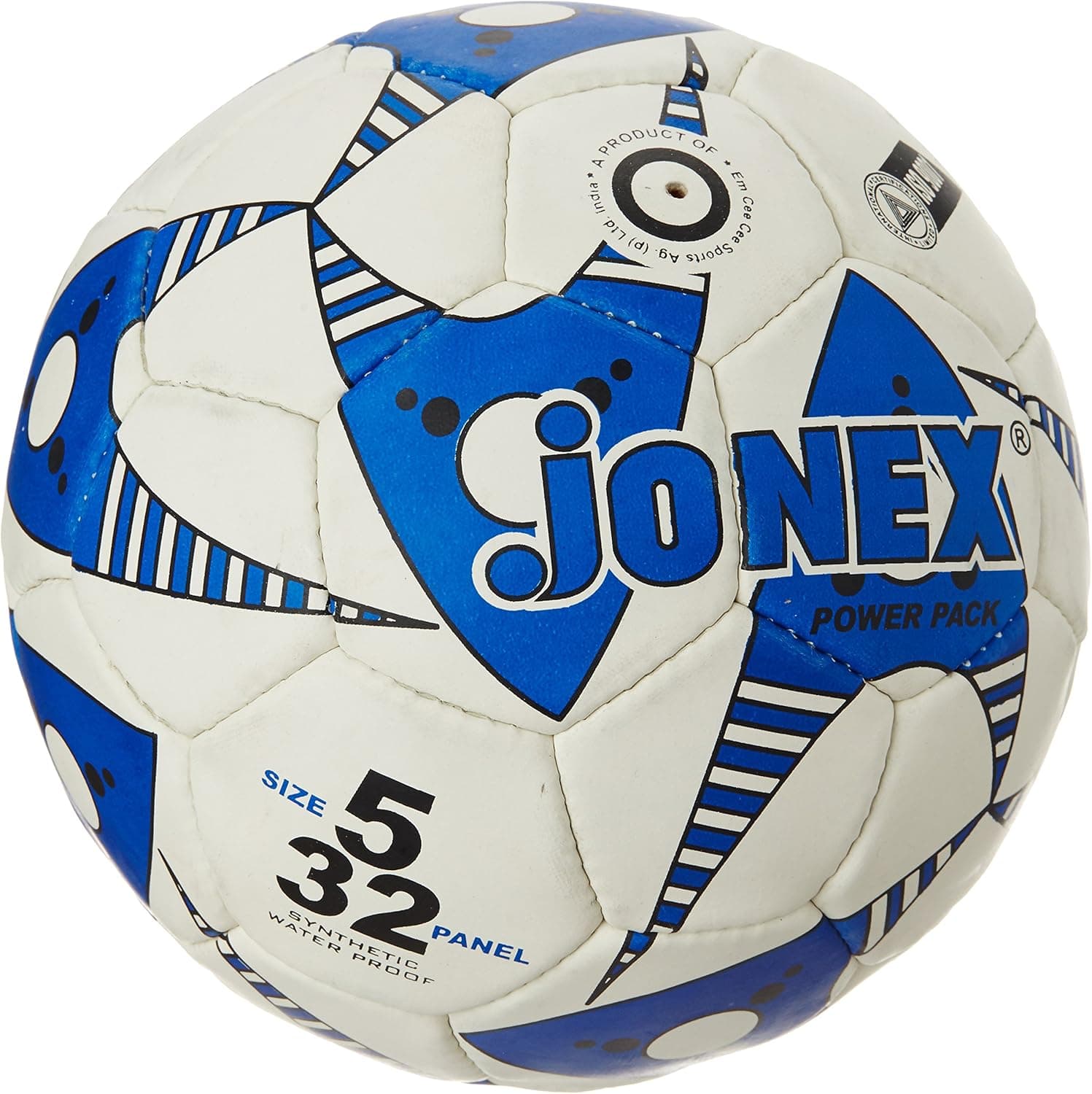 Jonex JJ Synthetic Trainer Bola de futebol, tamanho 5