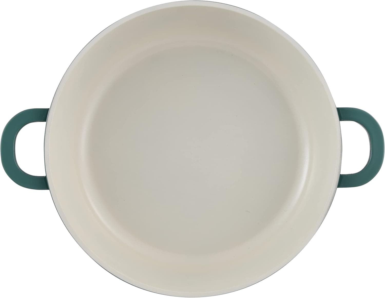 BERGNER Excalibur Panela baixa de 24 cm de diâmetro e 6,5 cm de altura, com tampa, fabricada em alumínio fundido, adequado para forno e indução | verde