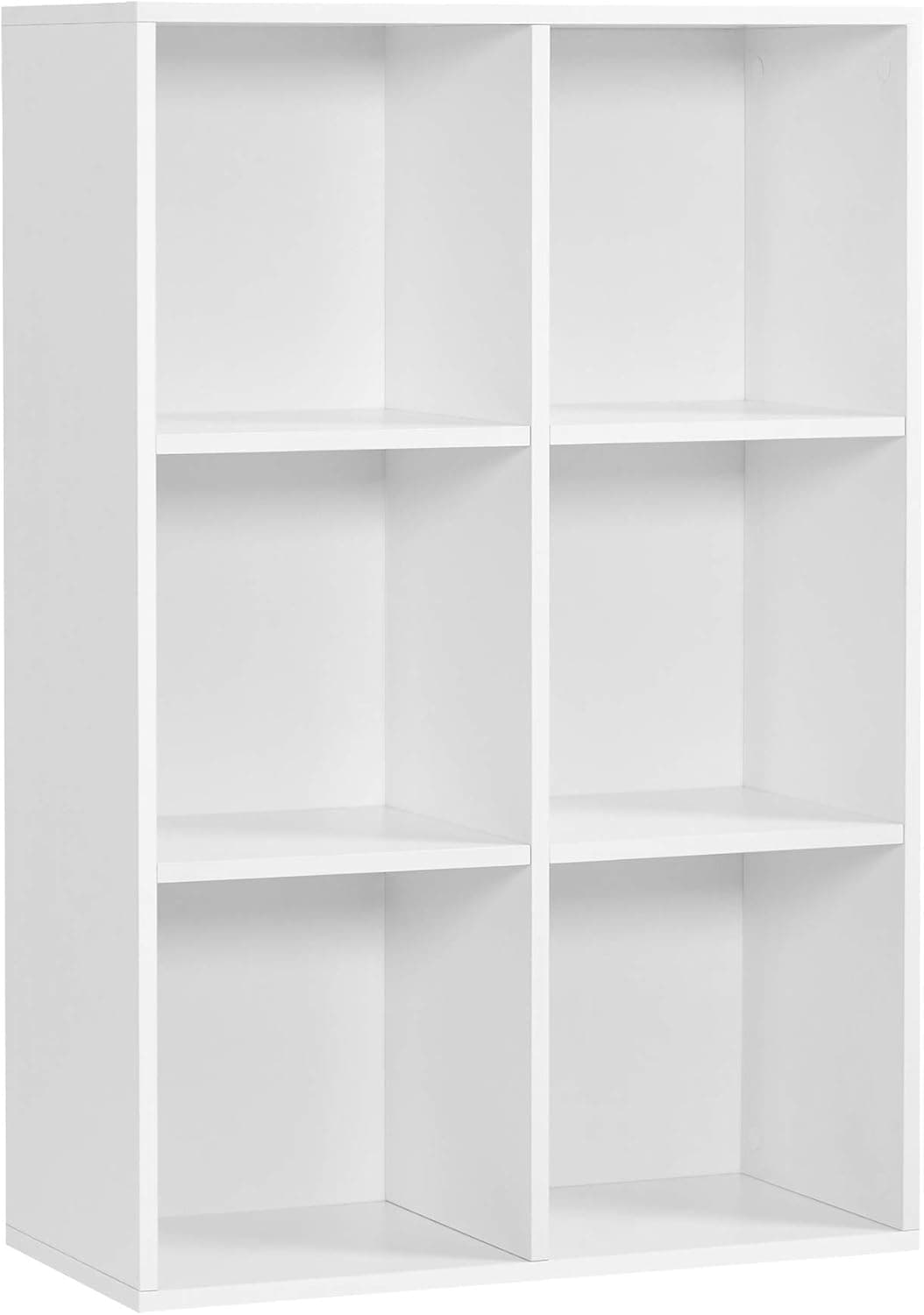 VASAGLE Estante biblioteca com 6 compartimentos 65,5 x 30,5 x 97,5 cm