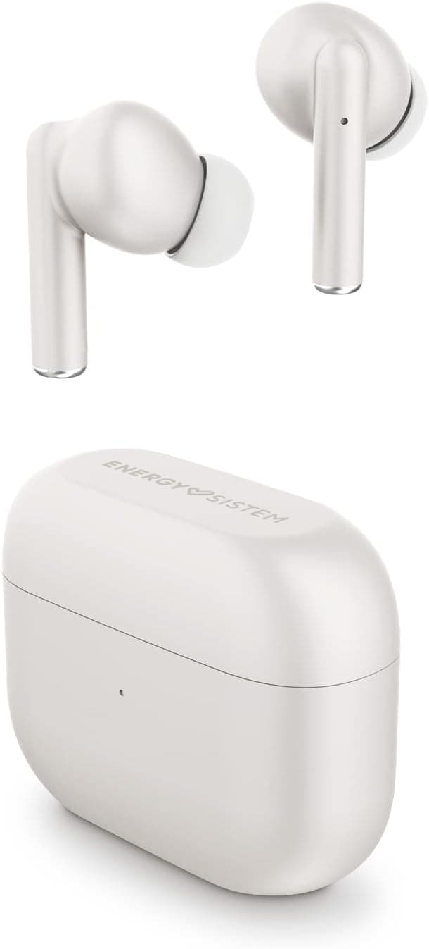 Energy Sistem True Wireless Style 2 | Auriculares Bluetooth sem fios com caixa de carregamento e graves profundos