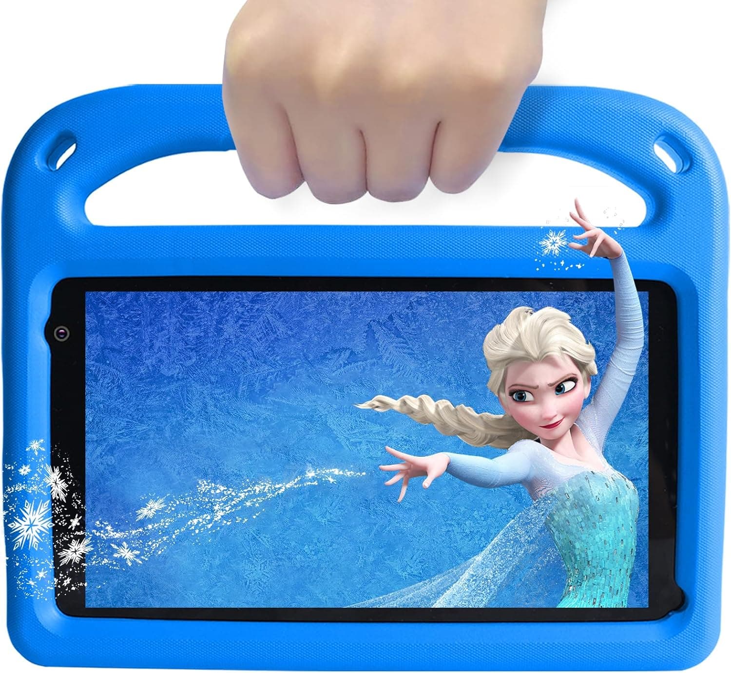 GOODTEL Tablet para crianças de 7 polegadas Android tablet com 32 GB ROM (TF 1TB), WiFi, Bluetooth, GPS, GMS certificado, ecrã IPS HD, câmara dupla, controlo parental, tablet infantil com capa EVA