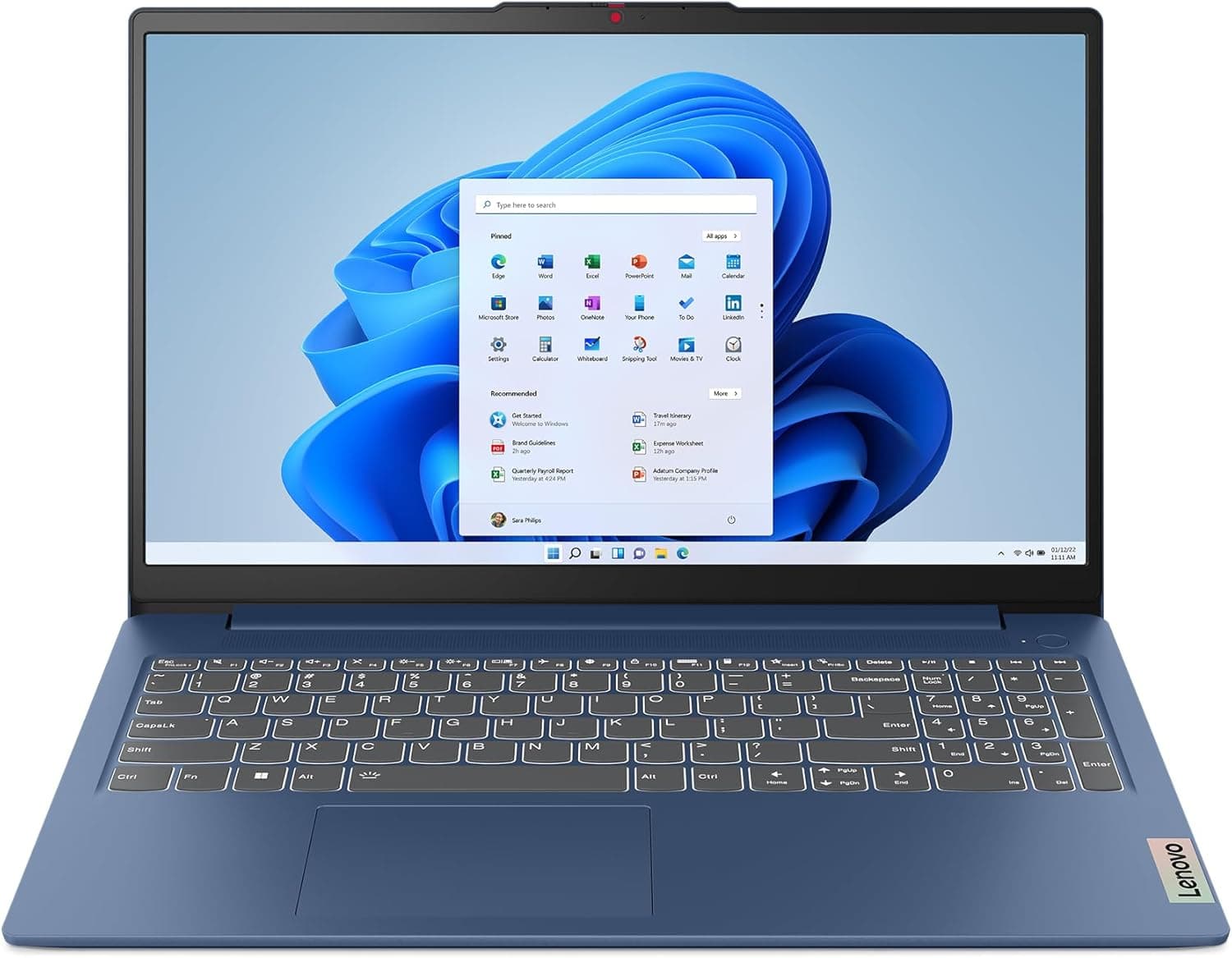 Lenovo IdeaPad Slim 3 Gen 8 Computador portátil FHD de 15,6", Intel Core i7-13620H, Intel UHD Graphics, 16 GB RAM, 512 GB SSD, Wi-Fi 6, Windows 11 Home) teclado QWERTY espanhol