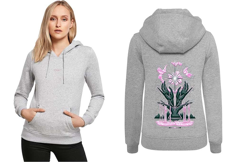 Miss Tee Camisola com capuz para mulher