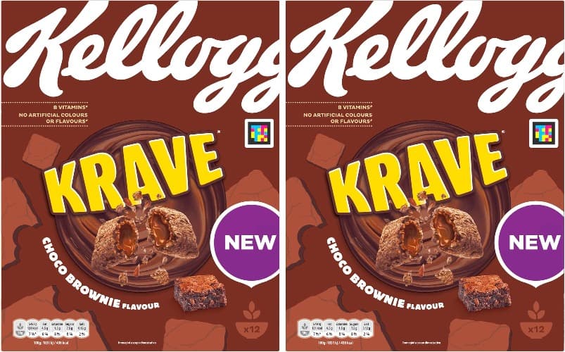 Krave Brownie 375g x2