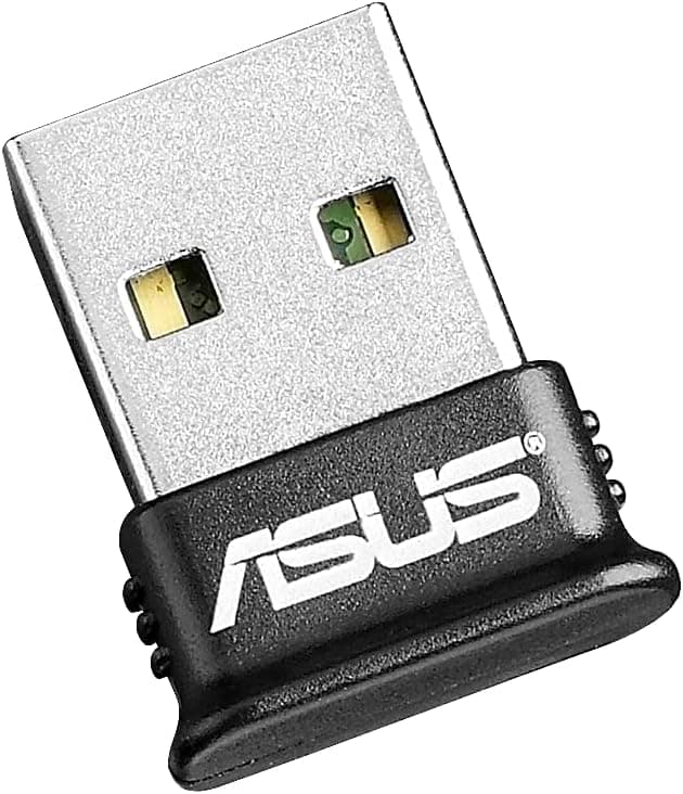 ASUS USB-BT400 - adaptador USB Bluetooth 4.0 (USB compatível 2.0, 2.1, 3.0) preto