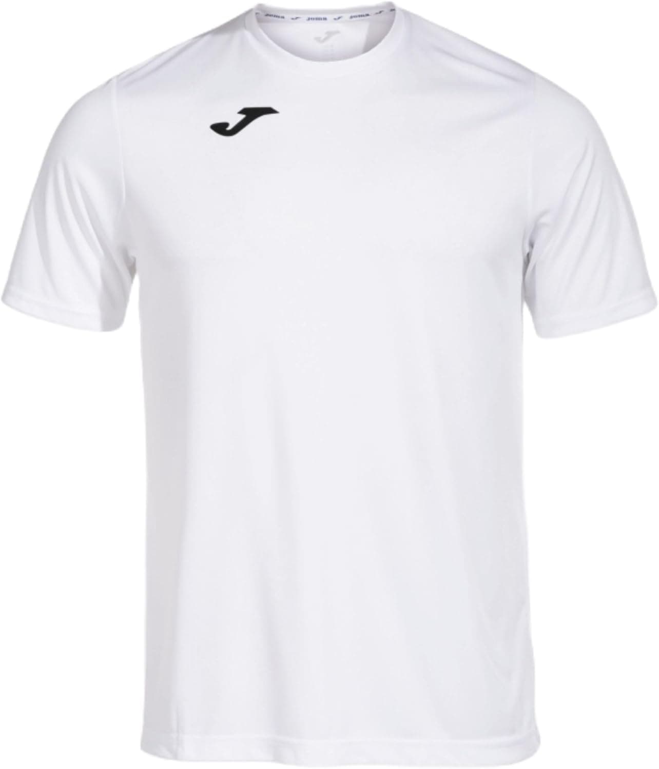 Joma Combi – T-shirt desportiva de manga curta, leve e respirável em 100 % poliéster, ideal para corrida e ginásio (branca), tamanhos S–3XL