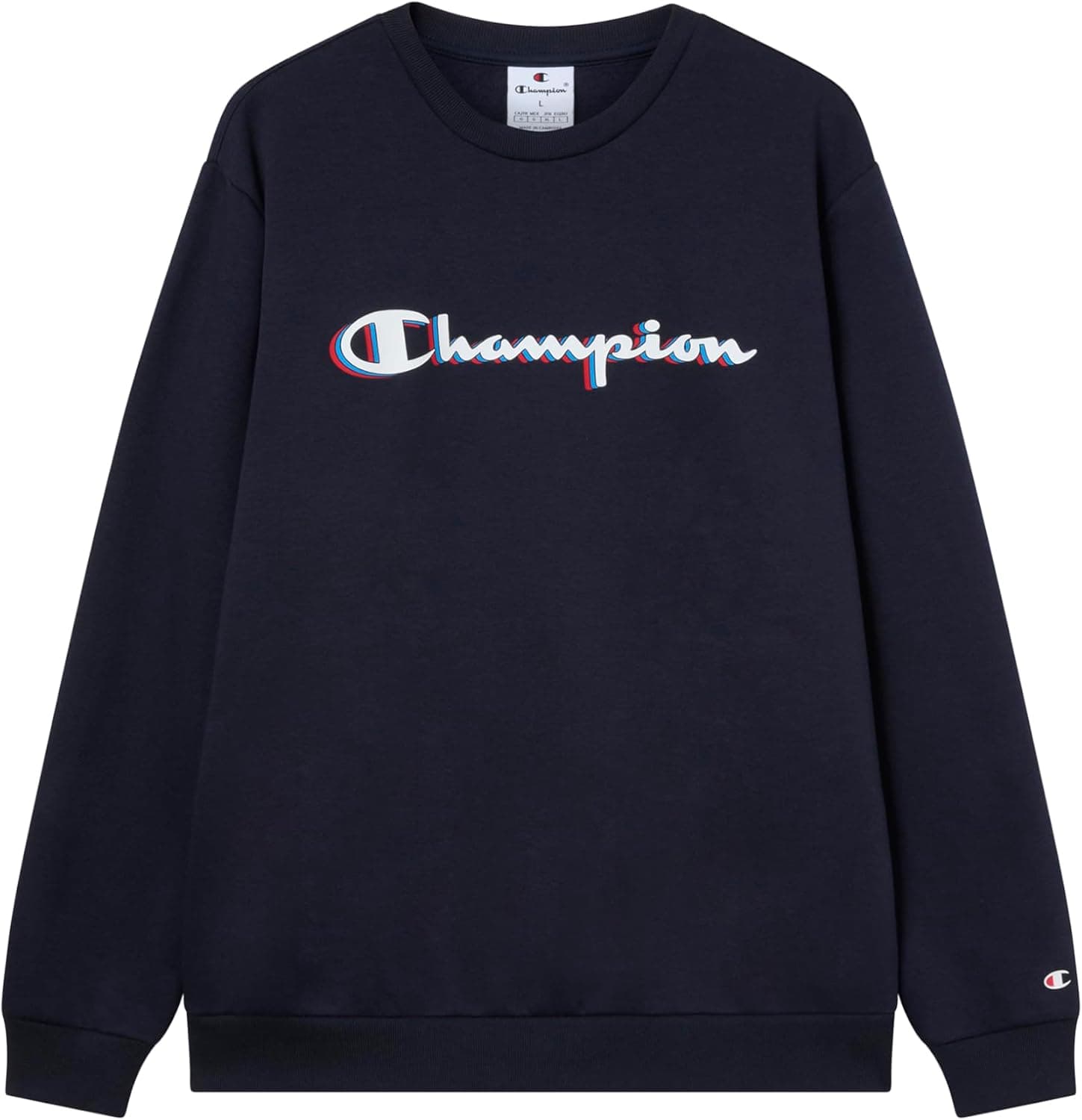 Champion Legacy | Sweatshirt em algodão com logo grande para homem