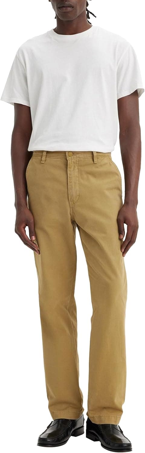 Levi's XX Chino Authentic Straight Casual Khaki para Homem 34/34