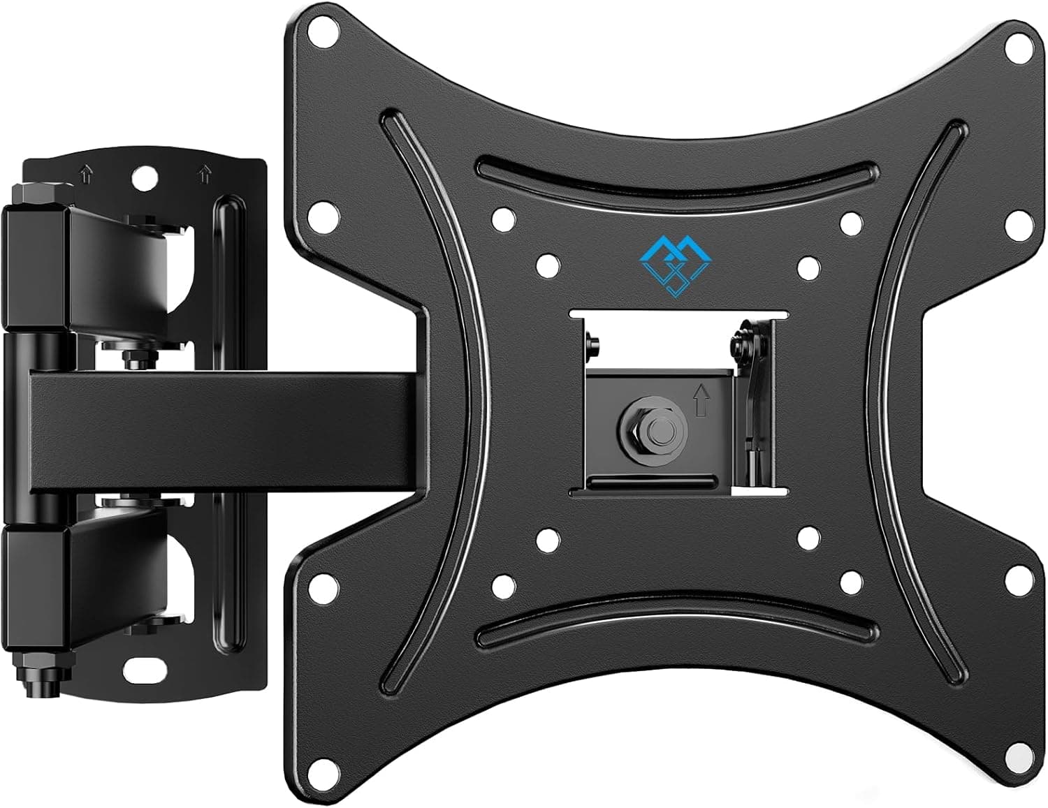 Suporte de parede para TV 13”-42”, girar, inclinar, estender e recolher, suporte de montagem de TV sólido, carga de até 35 kg, máx. VESA 200 x 200 mm