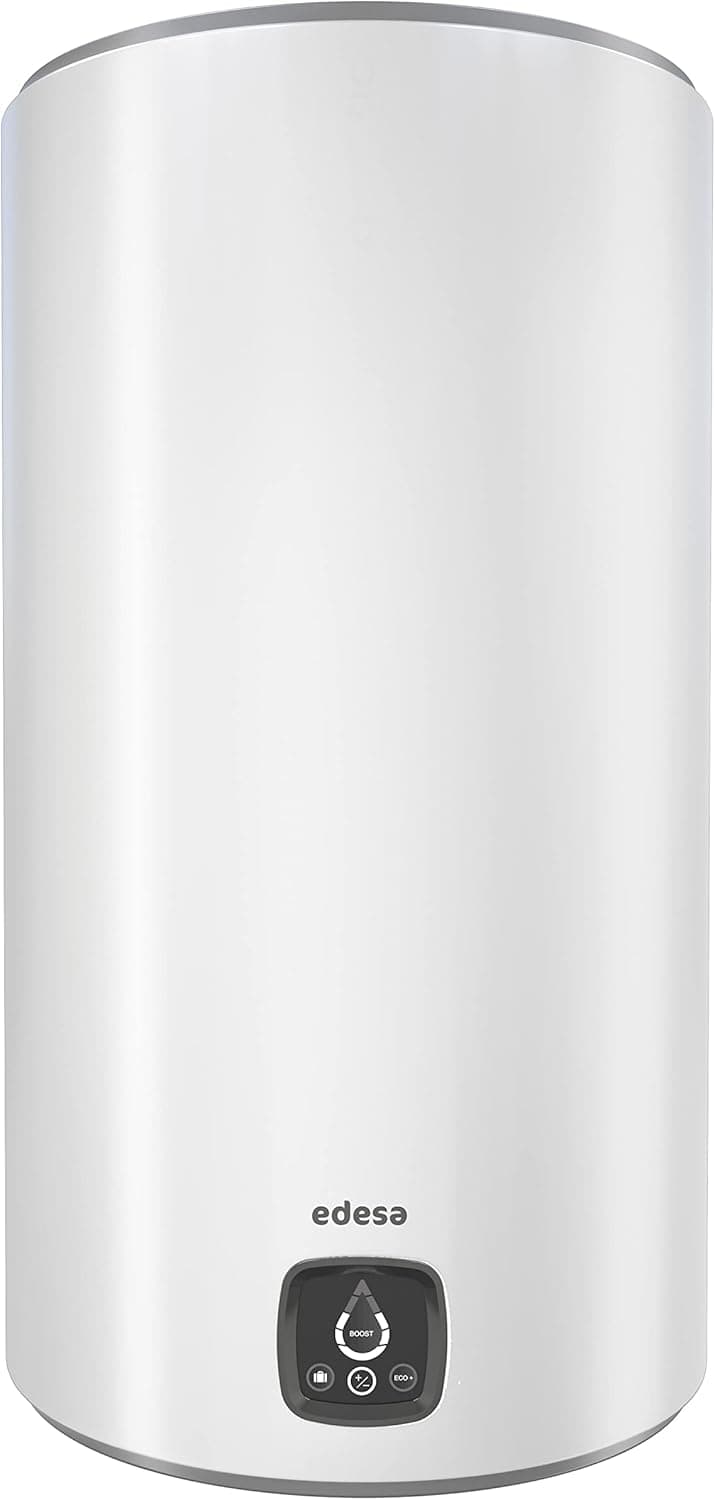 Edesa Digital 80 L, termo elétrico 80 litros, aquecedor de água vertical, ecrã digital, garantia total de 3 anos, medidas 86,0 x 43,3 x 45,1 cm