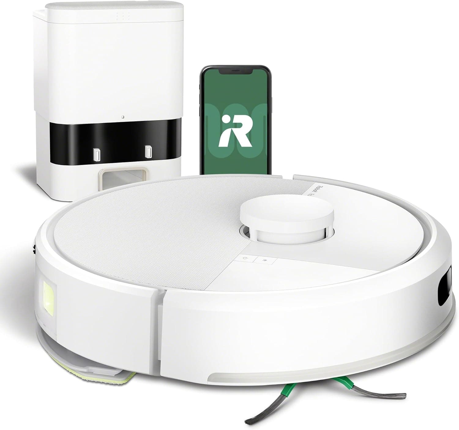 iRobot Roomba Combo 105 com Base Autoesvaziante – Aspirador e Mopa, 7000Pa, 120 min, SmartScrub, App