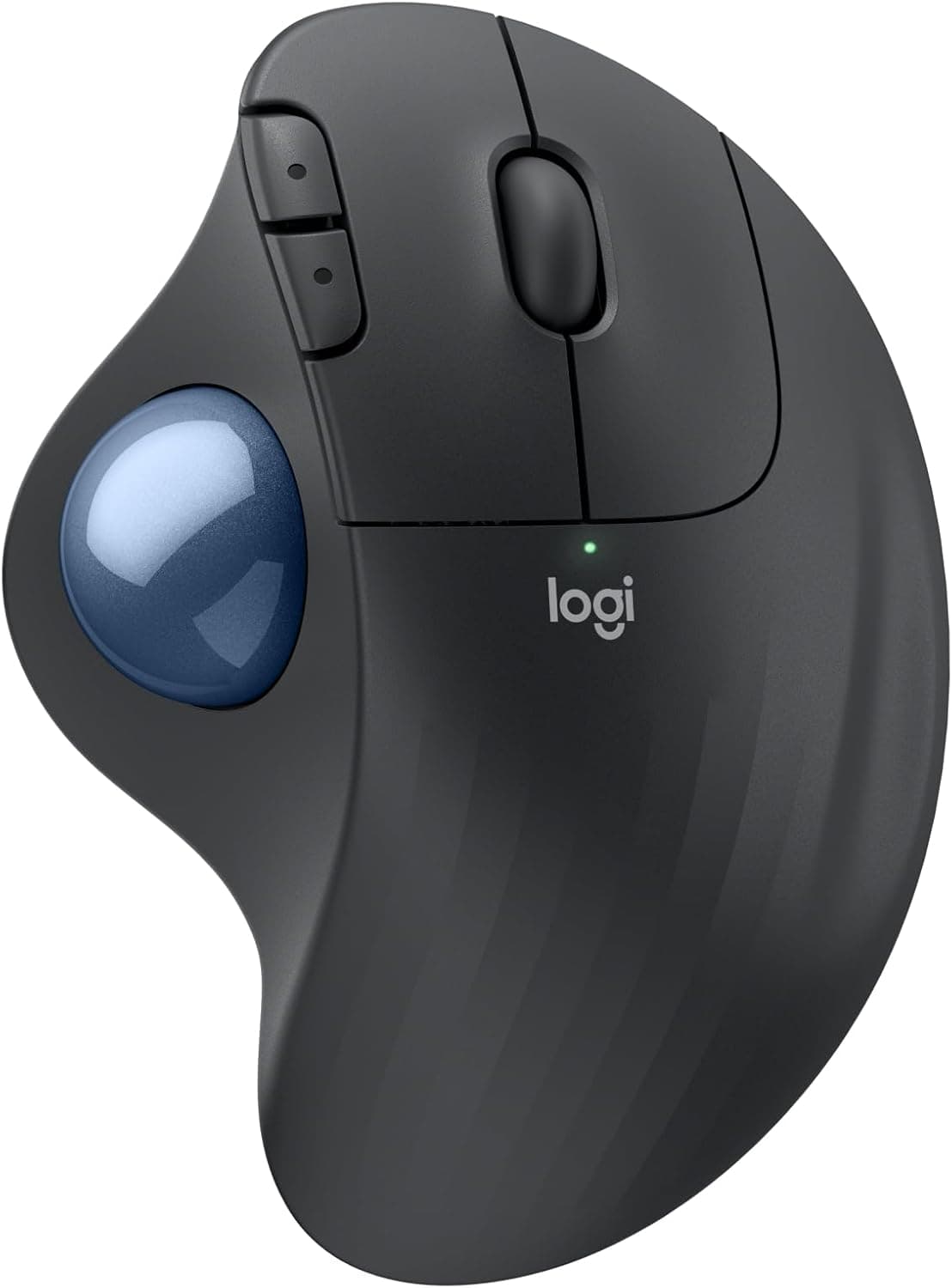 Logitech ERGO M575S rato com trackball sem fio, rato ergonómico sem fios com Bluetooth e chave USB criptografada, controlo confortável com o polegar, rastreamento fluido e preciso, para PC/Mac -