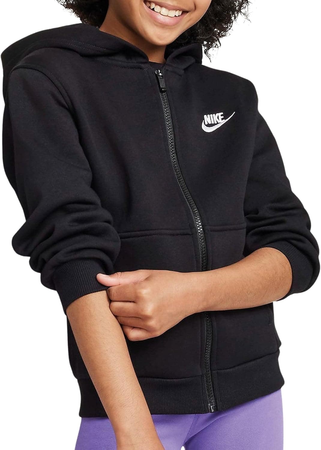 NIKE K NSW Club FLC HD FZ LS Lbr Casaco desportivo unissexo para adulto