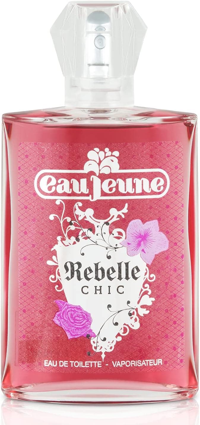 Eau Jeune Rebelle Chic Eau de Toilette em pulverizador de perfumes para mulher, 75 ml