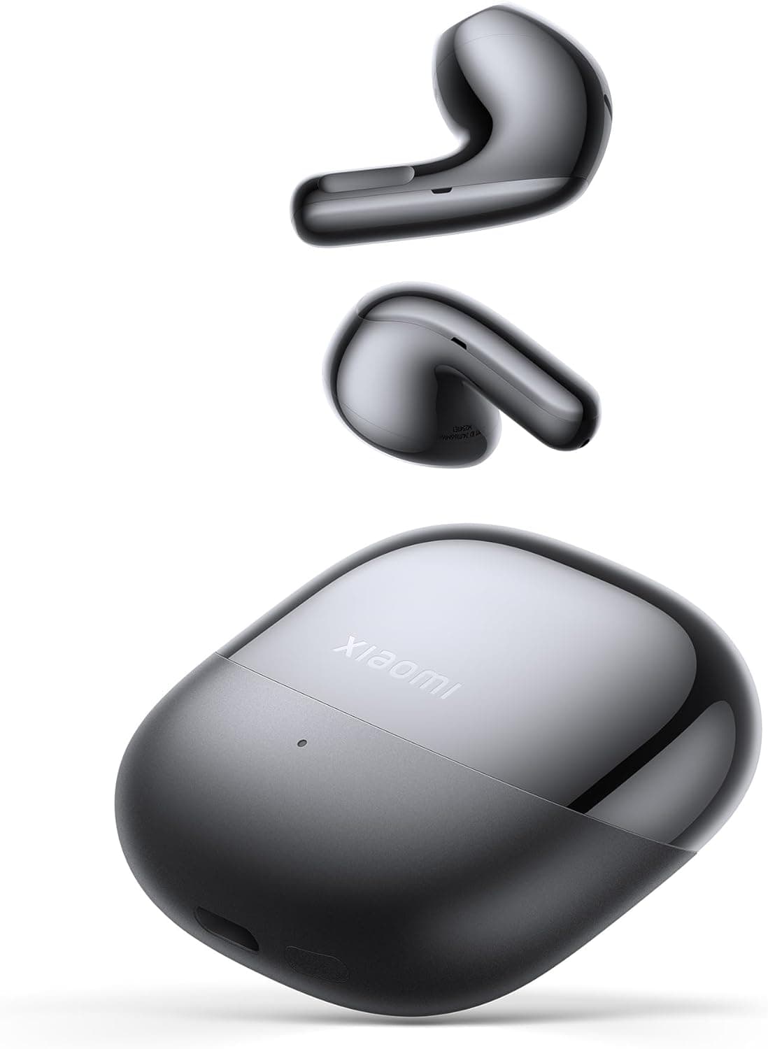 Xiaomi Buds 5 – Auriculares sem fios, cancelamento ativo de ruído, Harman Audio EFX, Hi-Res, design ergonómico, até 30 horas de bateria, preto