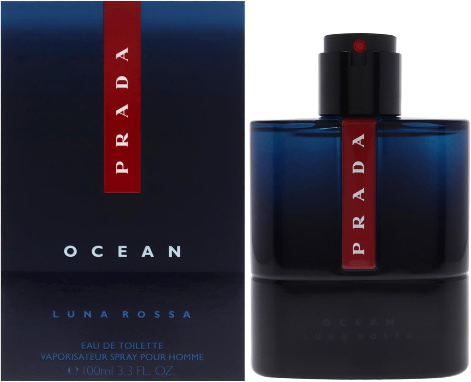 Prada New Lua rosa oceano Eau de Toilette Men 100 ml vaporizador