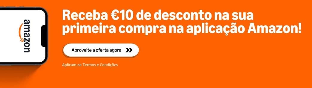 10€ de Desconto na Primeira Compra pela App Amazon