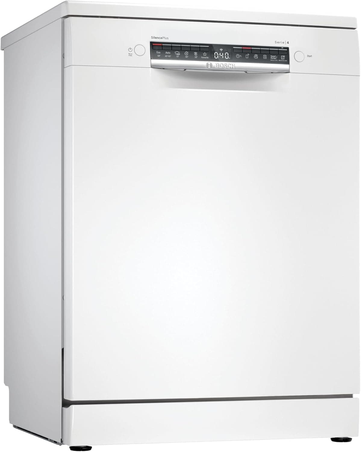 BOSCH - Máquina de lavar louça, 60 cm, série 4, instalação gratuita, Home Connect, branco, SMS4EMW06E