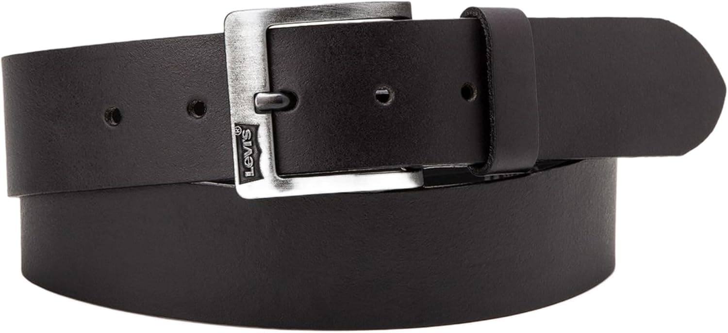Levi's Cloverdale, cinto unissexo adulto, preto (preto regular), 80, Preto (preto regular), 80