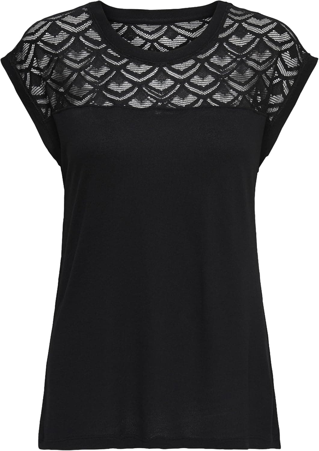Only Mulher Onlnicole S/S Mix Top para mulher