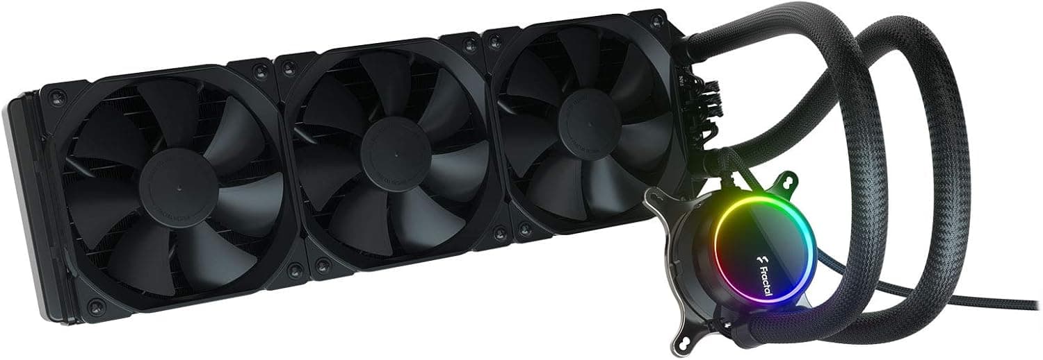 Fractal Design Celsius S36 Dynamic X2 PWM Black 360 mm Silent Performance Slim Radiator AIO CPU Liquid/Water Cooler
