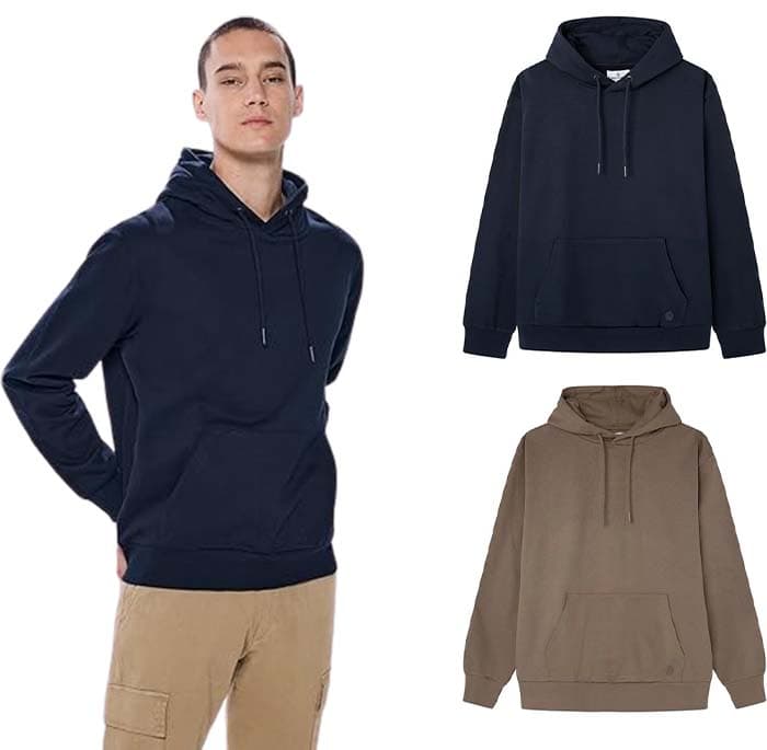 SPRINGFIELD Camisola básica com capuz para homem