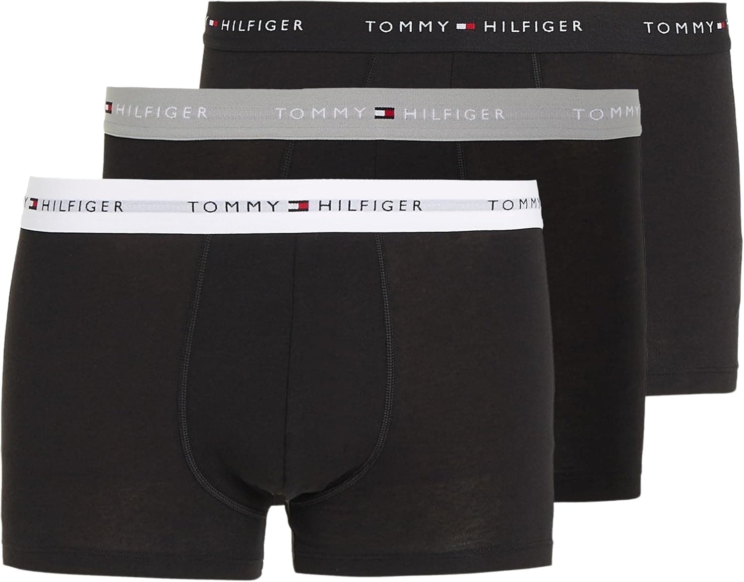 Tommy Hilfiger | Pack de 3 boxers em algodão com cintura elástica para homem
