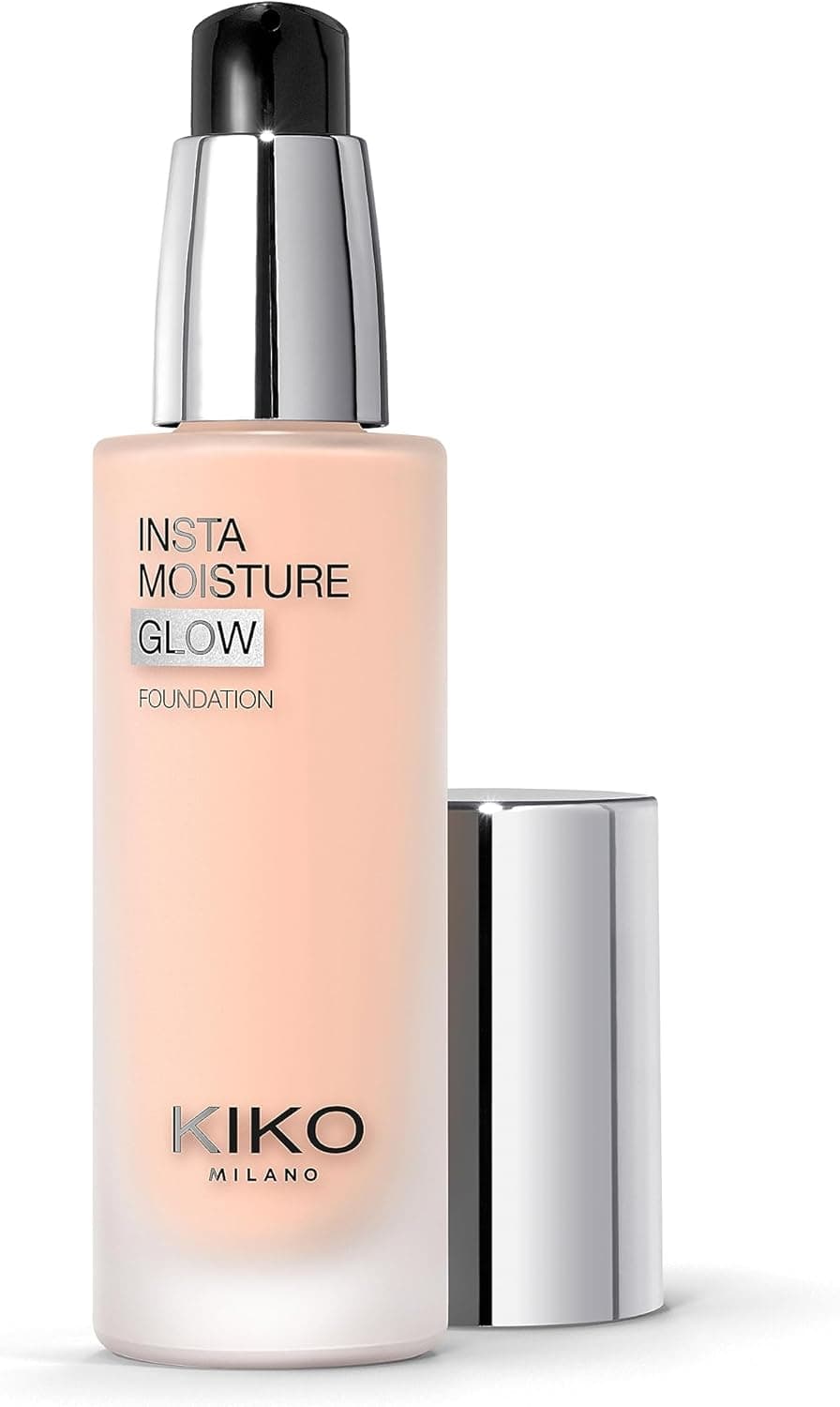 KIKO Milano Instamoisture Glow Foundation 09, base de maquilhagem fluída hidratante com um acabamento luminoso